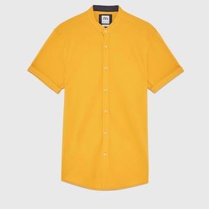 Zara Man Mandarin collar Shirt